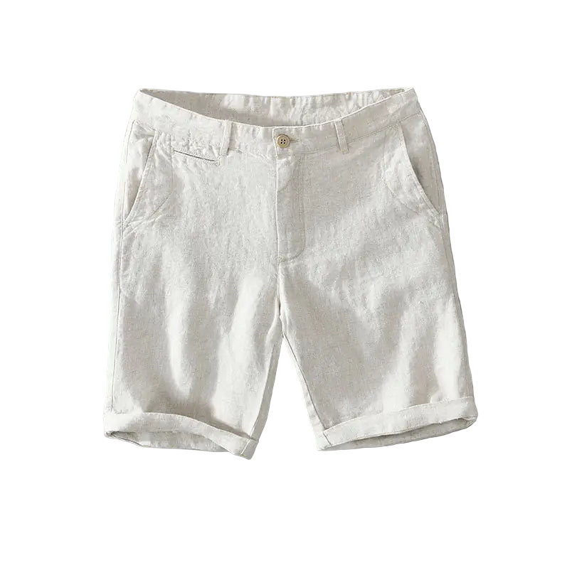 Men's Loose Casual Linen Beach Shorts