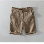 Men's Loose Casual Linen Beach Shorts