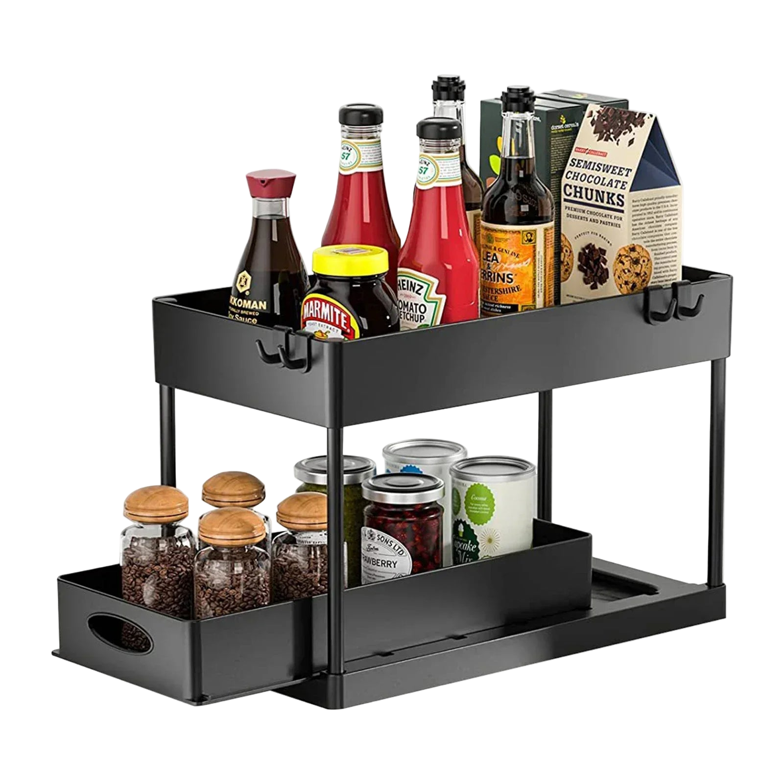 SlideEase 2-Tier Under Sink Organizer