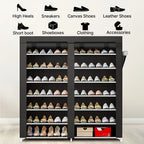 StoreEase 6-Tier Shoe Organizer with Dust Cover