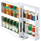 StoreEase 2-Tier Swivel Spice Rack