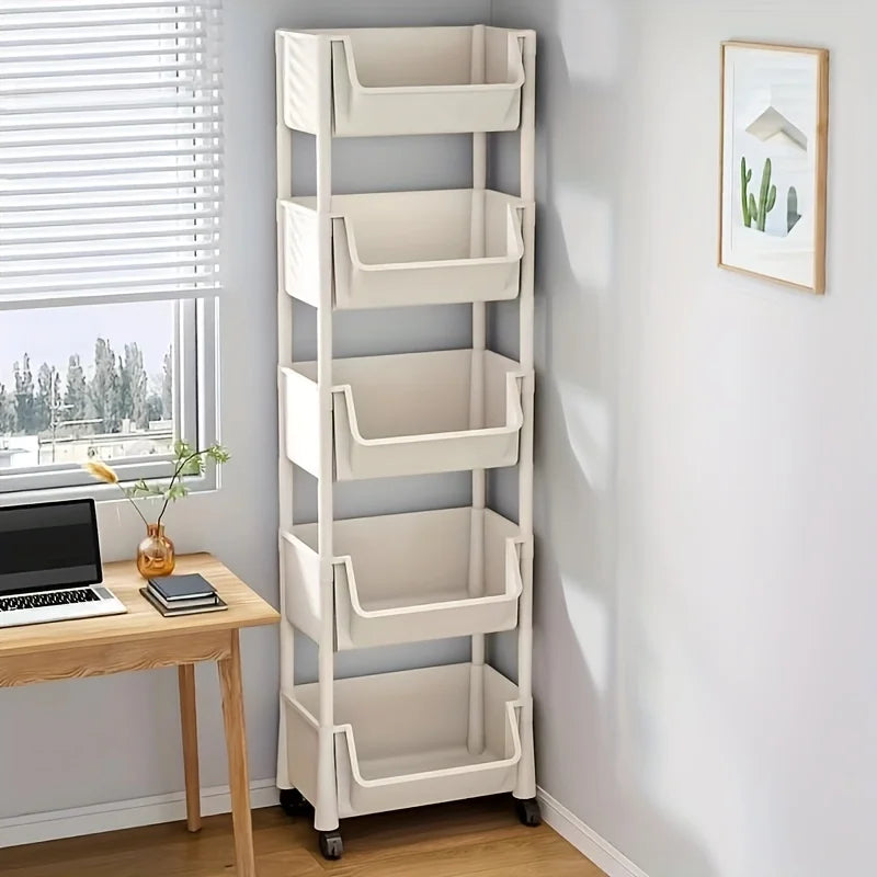 SlideEase Rolling Storage Rack