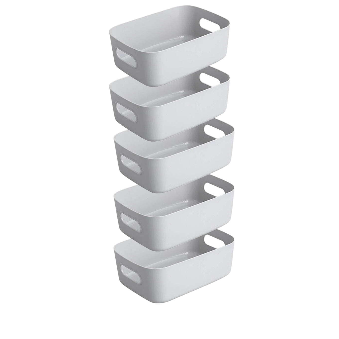 StackEase 5-Piece Storage Box Set