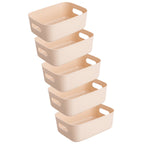 StackEase 5-Piece Storage Box Set