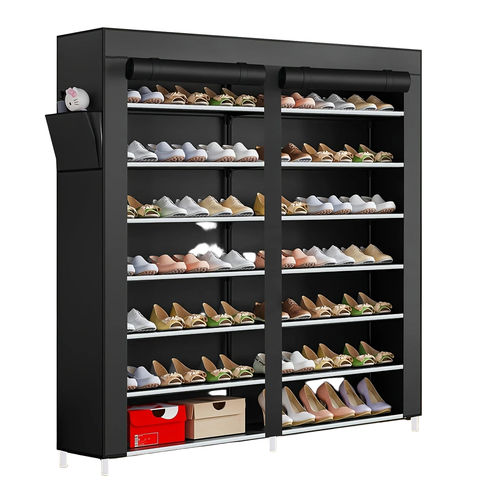 StoreEase 6-Tier Shoe Organizer with Dust Cover